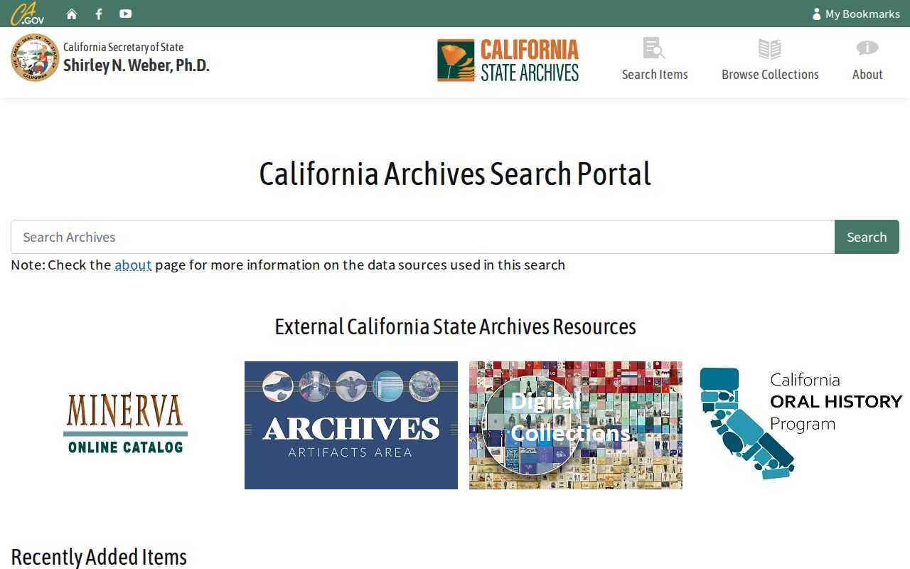 Ceres people directories California Archives Search portal
